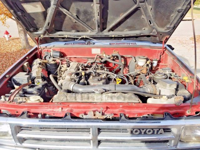 1985 Black Toyota Tacoma Standard Cab Pickup