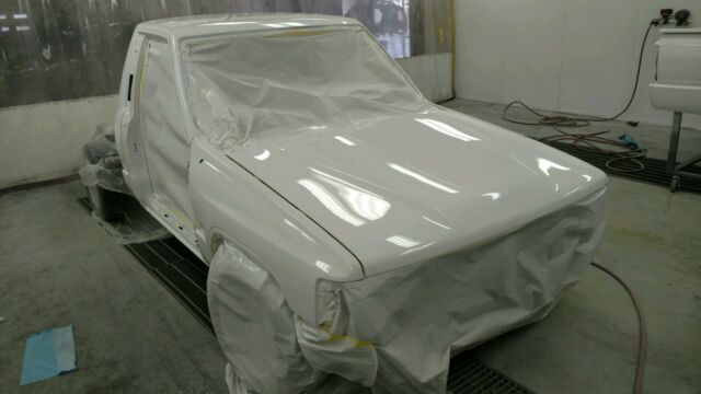 1985 White Toyota Pickup Standard Cab Pickup