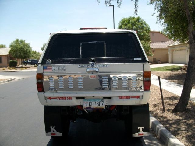 1985 White Toyota Other Standard Cab Pickup