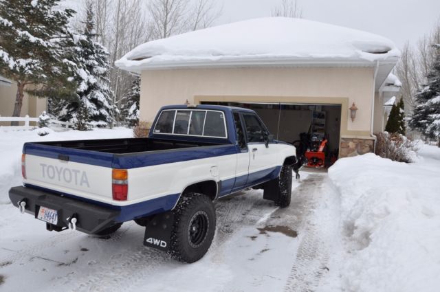 1985 Blue Toyota Other Extended Cab Pickup