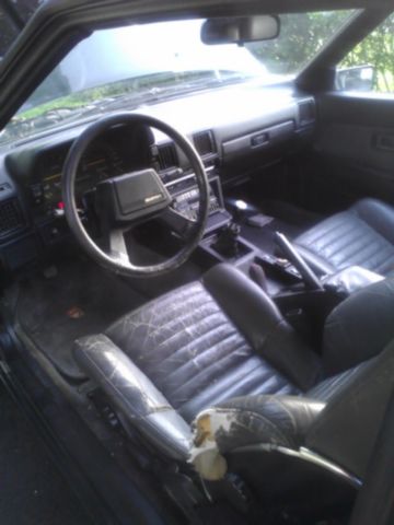 1985 Black Toyota Supra 2 Door Hatchback