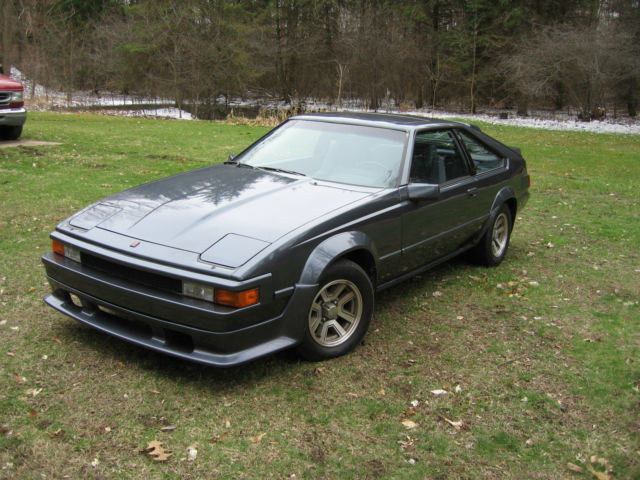 1985 Blue Toyota Supra Coupe