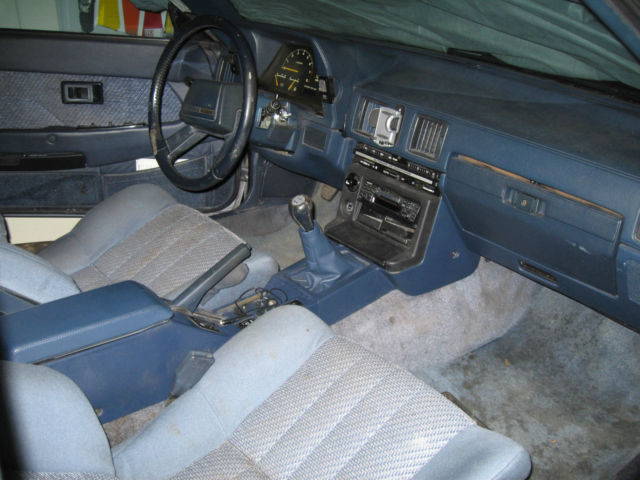 1985 Blue Toyota Supra Coupe