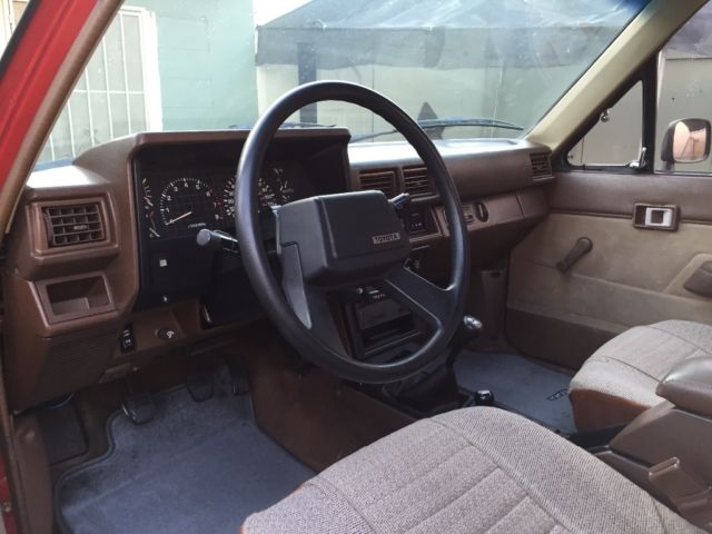 1985 Red Toyota Other Extended Cab Pickup