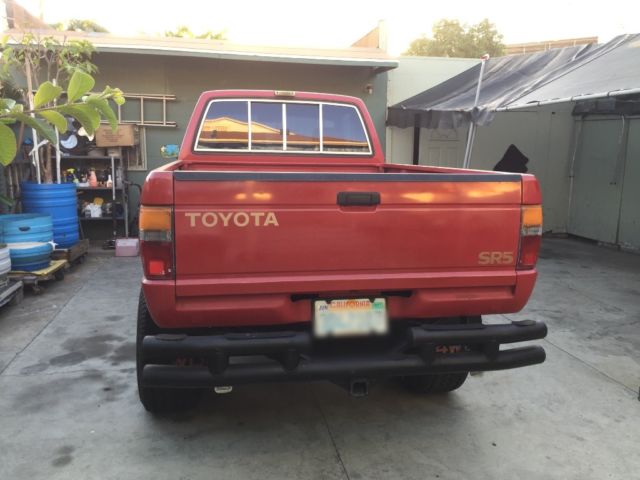 1985 Red Toyota Other Extended Cab Pickup
