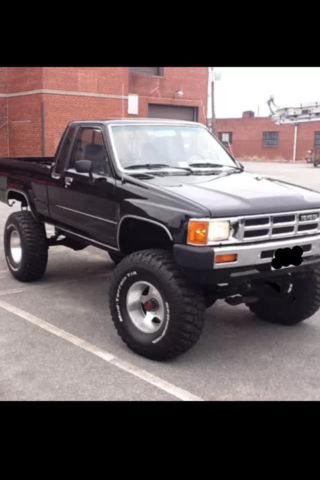 1985 Black Toyota SR5 Xtra-Cab Extended Cab Pickup