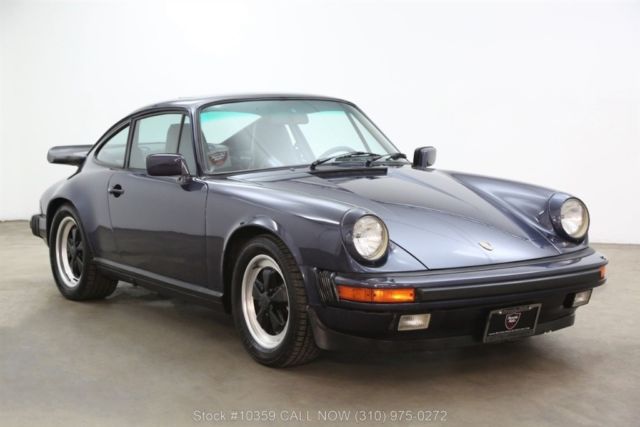 1985 Blue Porsche Carrera