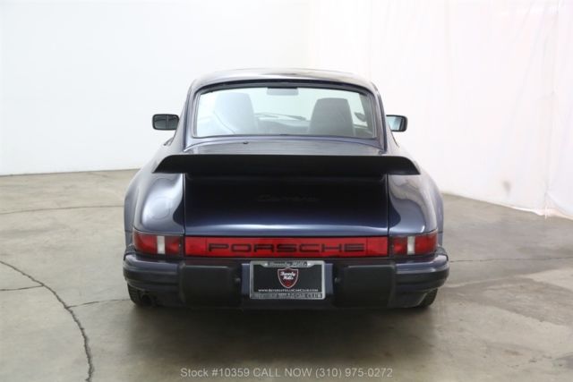 1985 Blue Porsche Carrera