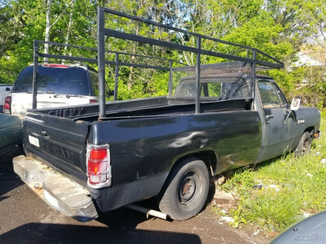 1985 Black Dodge Ram 1500
