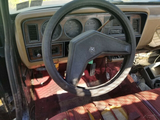 1985 Black Dodge Ram 1500