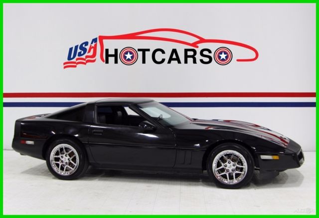 1985 Black Chevrolet Corvette Coupe