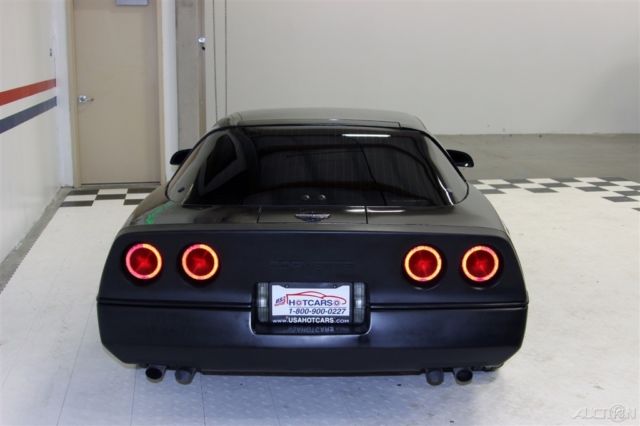 1985 Black Chevrolet Corvette Coupe