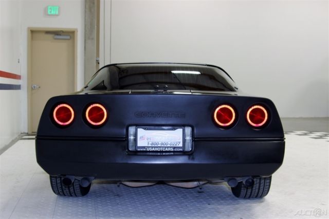 1985 Black Chevrolet Corvette Coupe