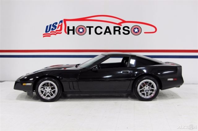 1985 Black Chevrolet Corvette Coupe