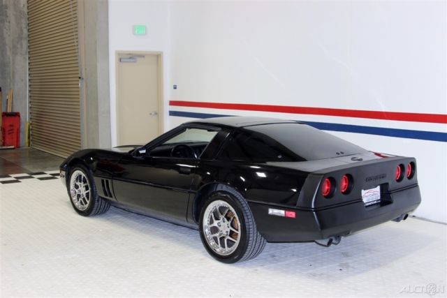 1985 Black Chevrolet Corvette Coupe
