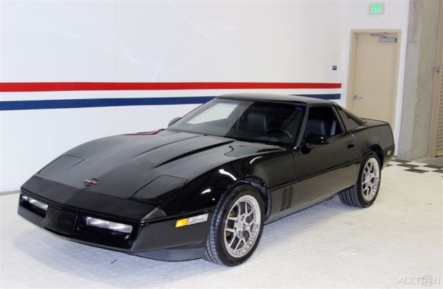 1985 Black Chevrolet Corvette Coupe