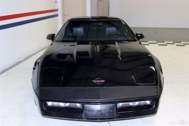 1985 Black Chevrolet Corvette Coupe