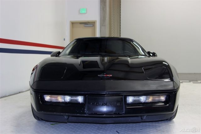 1985 Black Chevrolet Corvette Coupe
