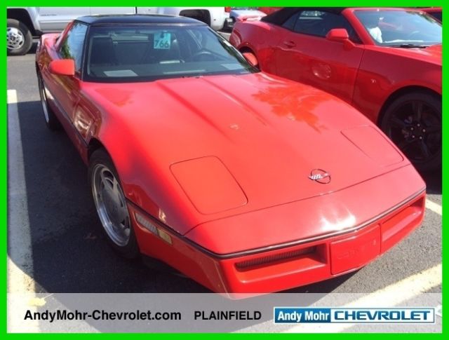 1985 Red Chevrolet Corvette Hatchback
