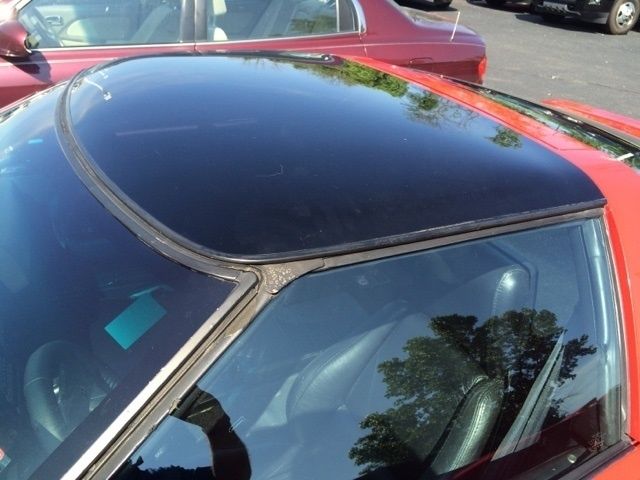 1985 Red Chevrolet Corvette Hatchback