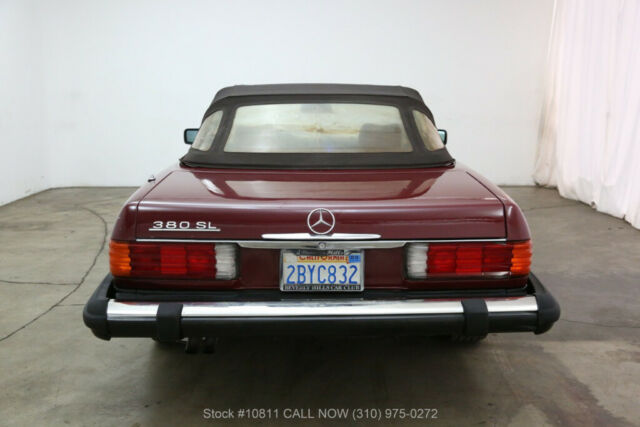 1985 Red Mercedes-Benz 300-Series