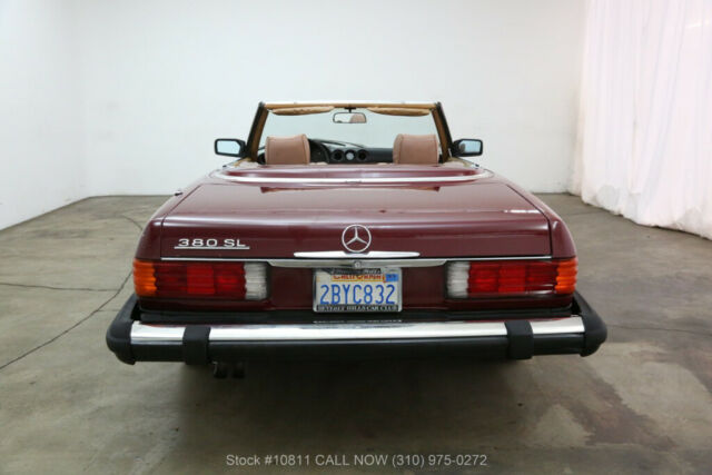 1985 Red Mercedes-Benz 300-Series