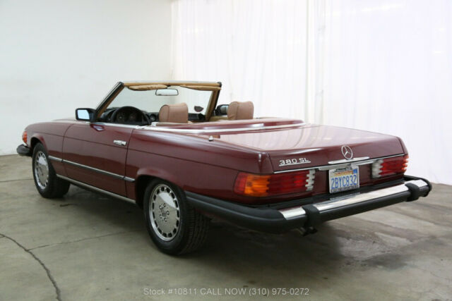 1985 Red Mercedes-Benz 300-Series