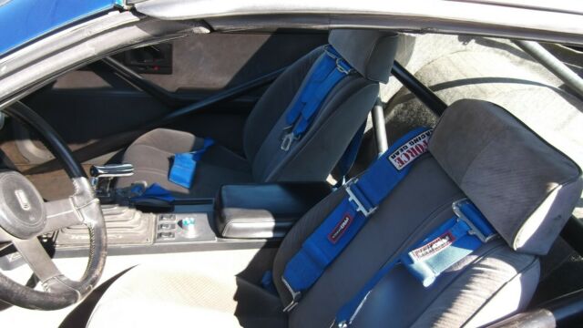 1985 Blue Chevrolet Camaro Coupe