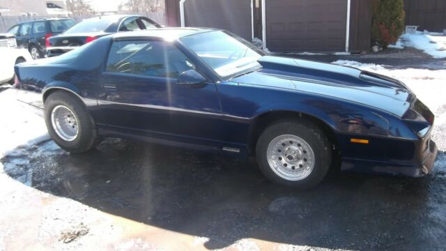 1985 Blue Chevrolet Camaro Coupe