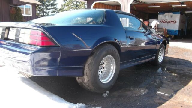 1985 Blue Chevrolet Camaro Coupe