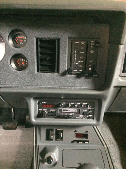 1985 Red Ford Mustang Coupe