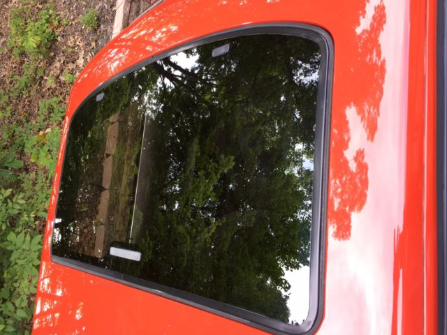1985 Red Ford Mustang Hatchback