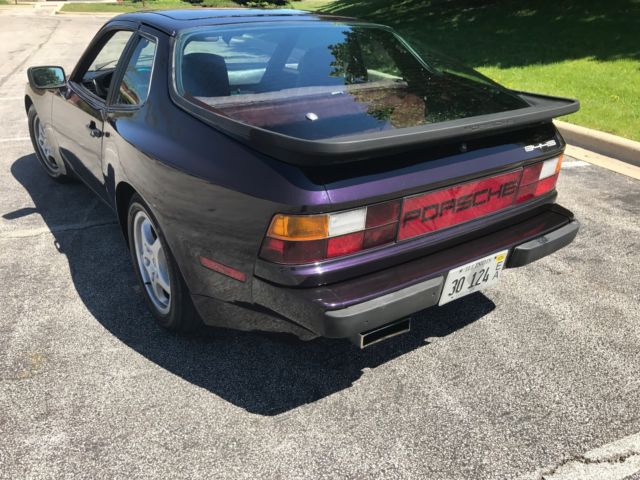 1985 Purple Porsche 944 Coupe