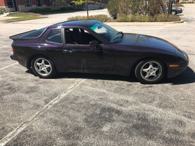 1985 Purple Porsche 944 Coupe