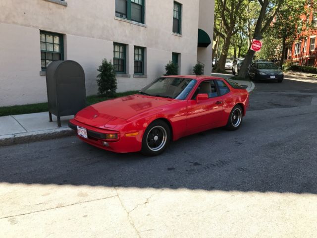 1985 Red Porsche 944 Coupe