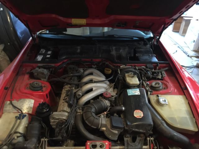 1985 Red Porsche 944 Coupe