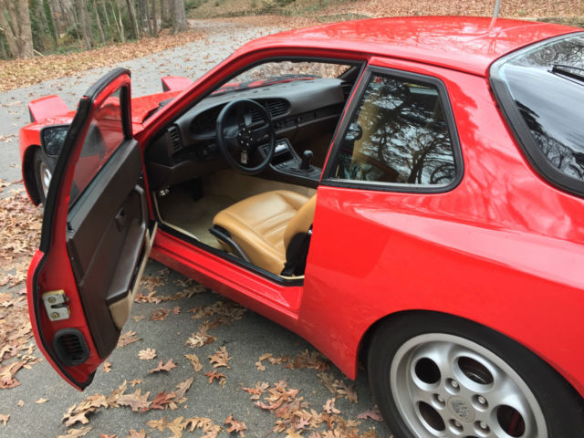 1985 Red Porsche 944 Coupe
