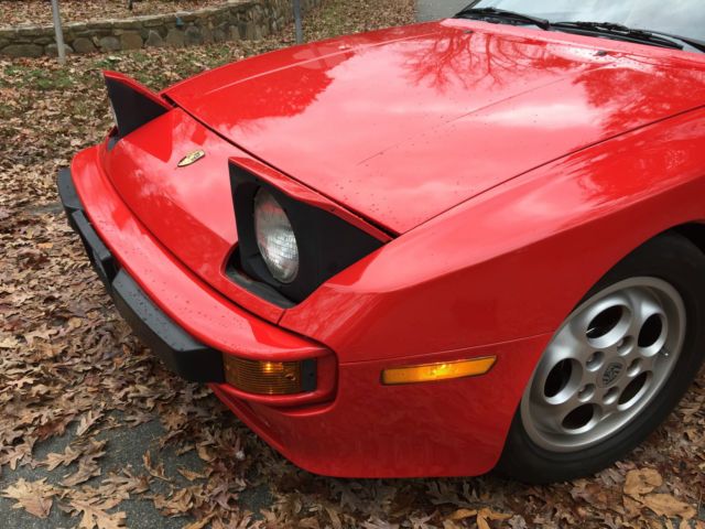 1985 Red Porsche 944 Coupe