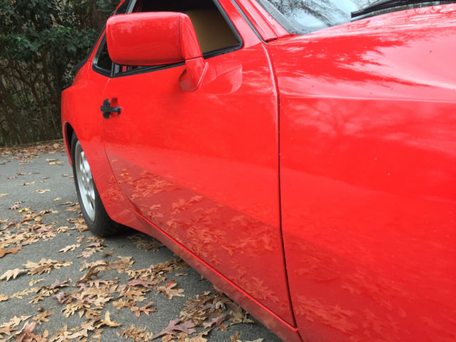 1985 Red Porsche 944 Coupe