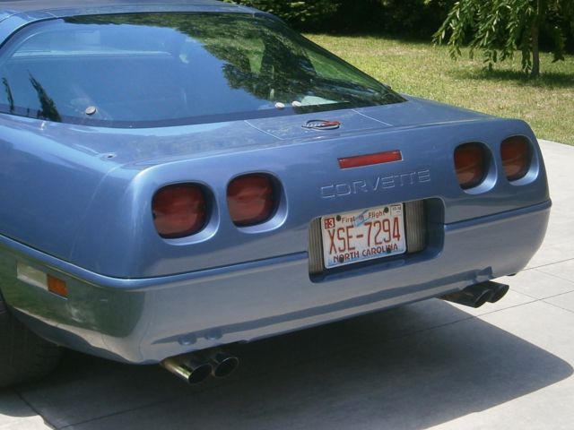 1985 Metalic Blue Chevrolet Corvette Coupe