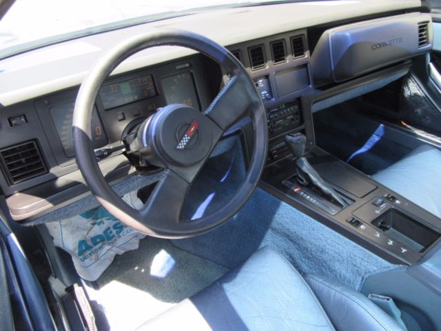 1985 MEDIUM BLUE METALLIC Chevrolet Corvette Coupe