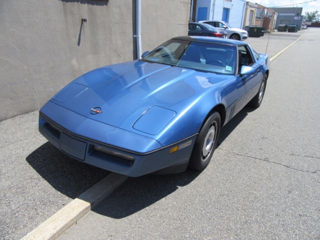 1985 MEDIUM BLUE METALLIC Chevrolet Corvette Coupe