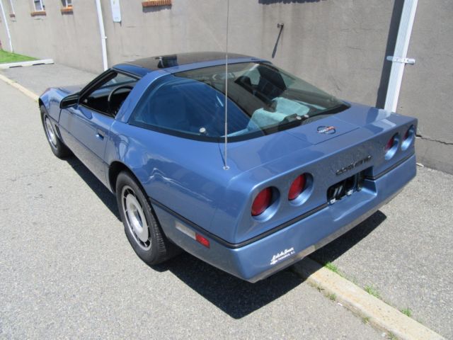1985 MEDIUM BLUE METALLIC Chevrolet Corvette Coupe