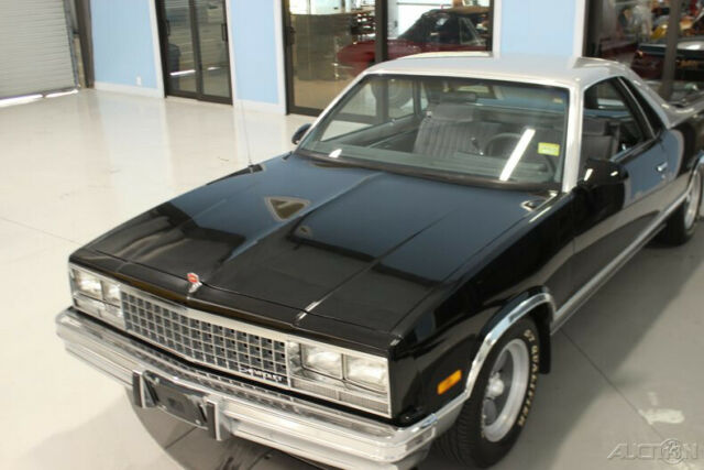 1986 Silver Chevrolet El Camino