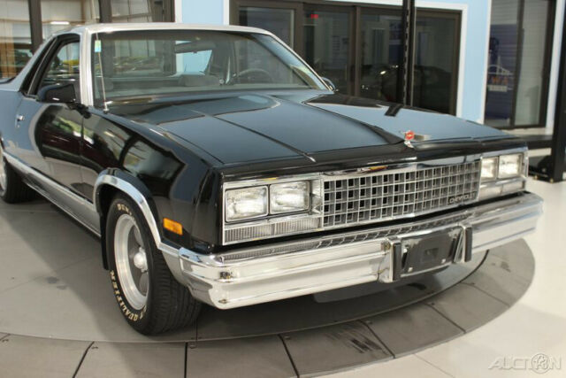 1986 Silver Chevrolet El Camino