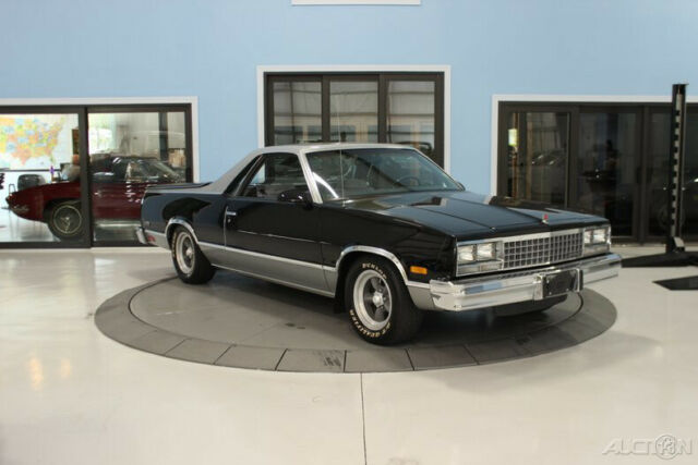 1986 Silver Chevrolet El Camino