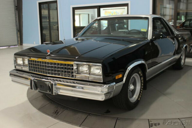 1986 Silver Chevrolet El Camino