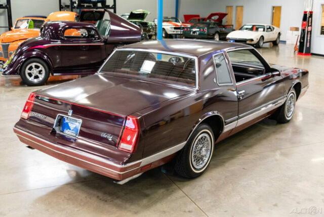1986 Red Chevrolet Monte Carlo Coupe