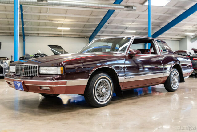 1986 Red Chevrolet Monte Carlo Coupe