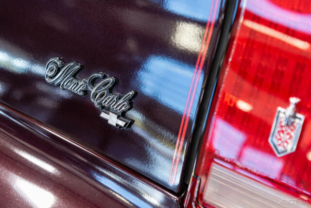 1986 Red Chevrolet Monte Carlo Coupe